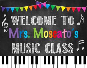 Mrs. Moscato welcomes you! 